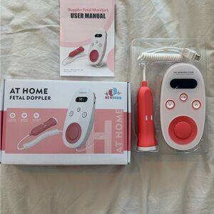 At Home Fetal Doppler - Pink -